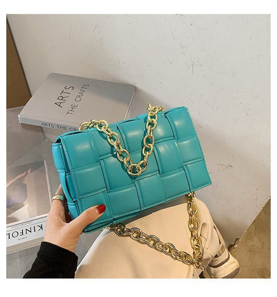 Small rhombus all-match stylish messenger bag