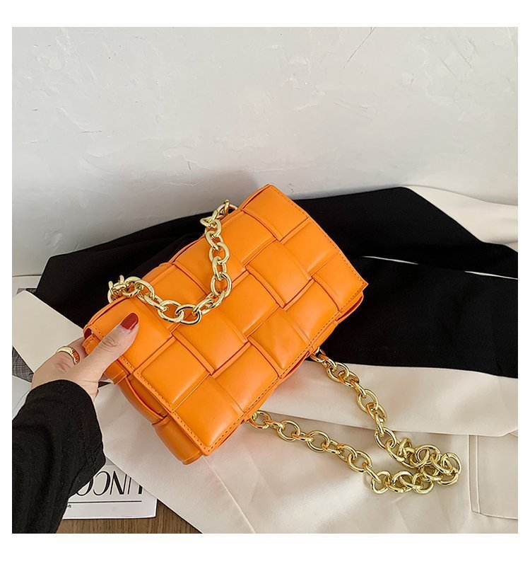 Small rhombus all-match stylish messenger bag