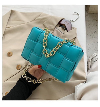 Small rhombus all-match stylish messenger bag