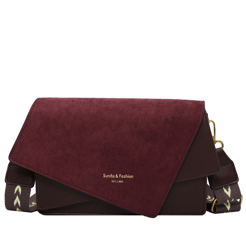 Frosted contrast color bag