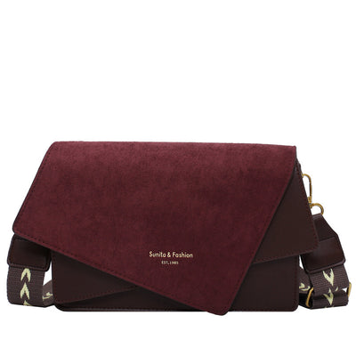 Frosted contrast color bag