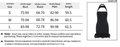 Women's Fashion Hollowed-out Hem Fur Dress