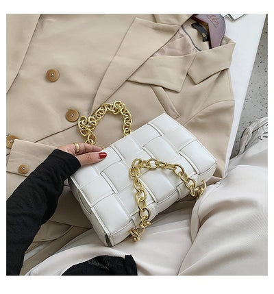 Small rhombus all-match stylish messenger bag