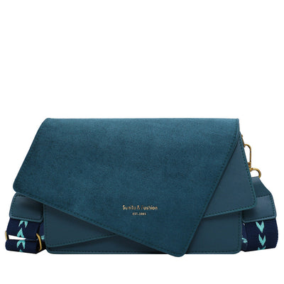 Frosted contrast color bag