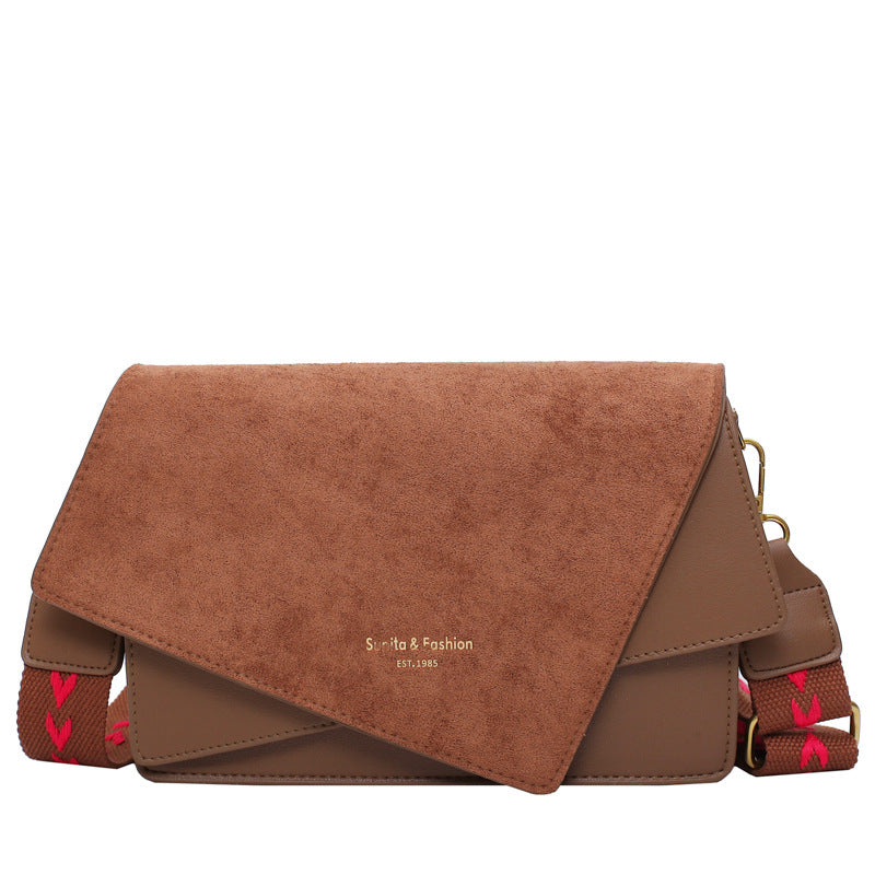 Frosted contrast color bag