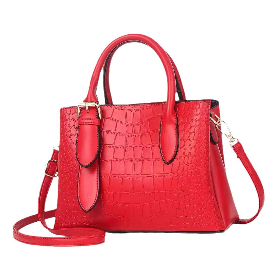 New Large Capacity Portable And Fashion Generous One-shoulder Crossbody Commuter Women's Bag